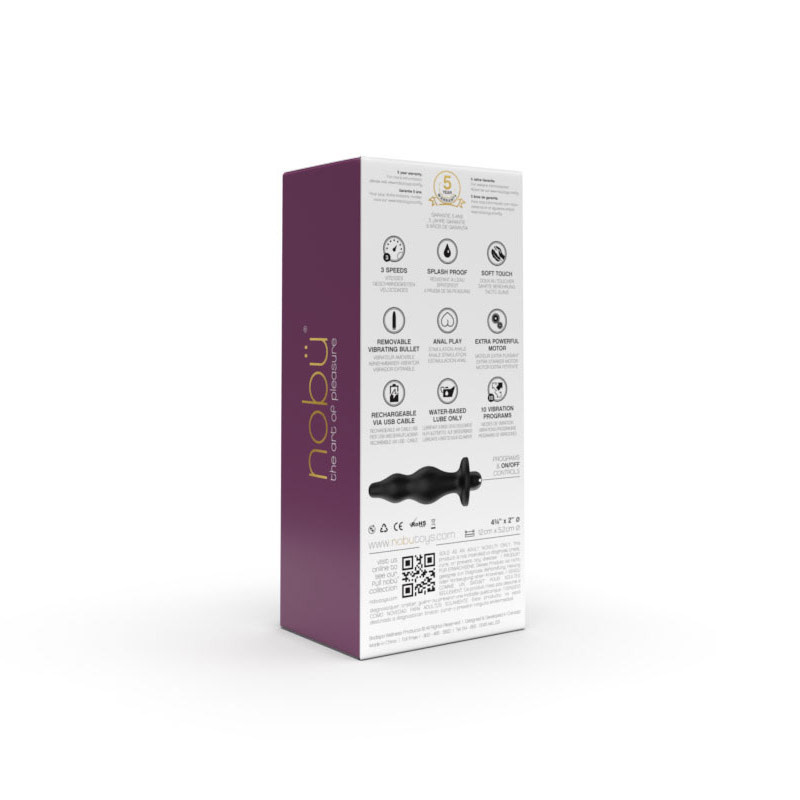 Nobü Toys Nobü Xplore-U: Käna Vibrating Anal Plug