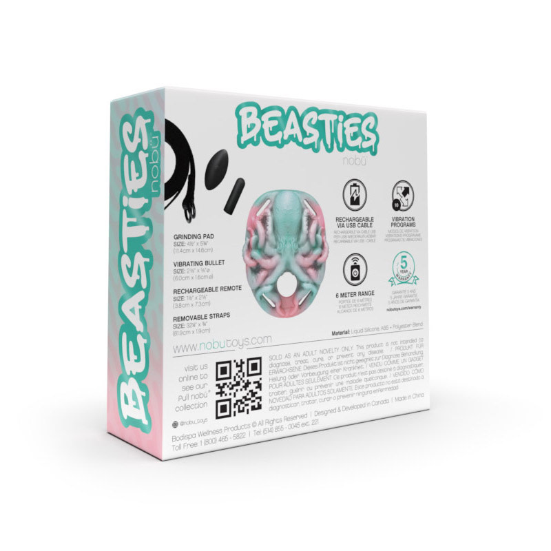 Nobü Toys Nobü Beasties: Cëto Vibrating Grinding Pad