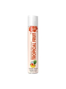 Wet Lubricants Wet Flavoured Lubricant 1 oz / 30ml Tropical Fruit [Special Item]