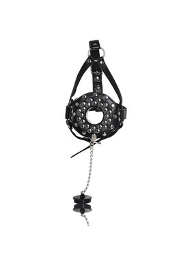 Andrew Christian Menswear TROPHY BOY Studded Mouth Gag w/ Hole & Plug