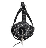 Andrew Christian Menswear TROPHY BOY Studded Mouth Gag w/ Hole & Plug