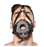 Andrew Christian Menswear TROPHY BOY Studded Mouth Gag w/ Hole & Plug