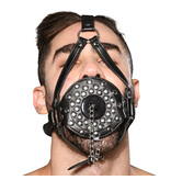 Andrew Christian Menswear TROPHY BOY Studded Mouth Gag w/ Hole & Plug