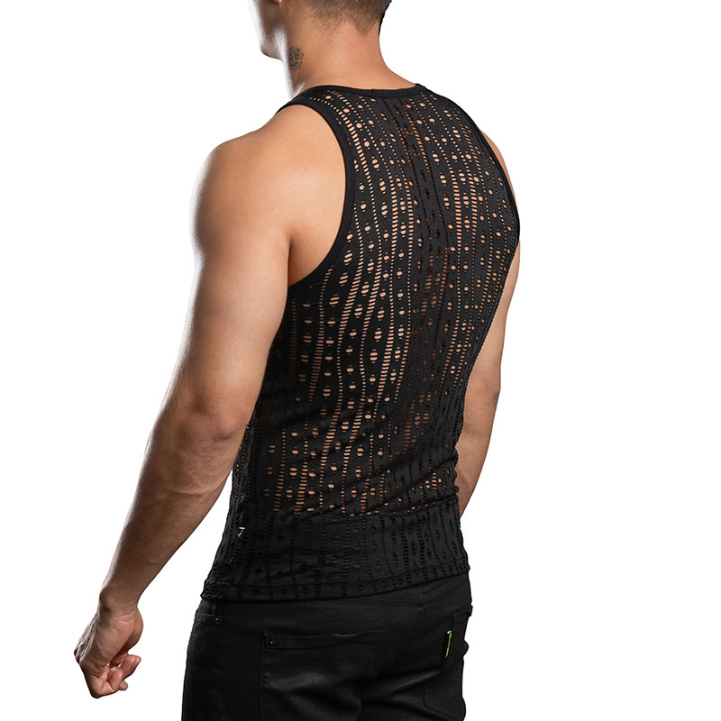 Andrew Christian Menswear SLUT Capsule Orgy Mesh Ring Tank