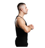 Andrew Christian Menswear SLUT Capsule Garter Mesh Tank