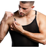 Andrew Christian Menswear SLUT Capsule Garter Mesh Tank