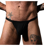 Andrew Christian Menswear Happy Modal String Thong w/ ALMOST NAKED (Black)