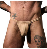 Andrew Christian Menswear Happy Modal String Thong w/ ALMOST NAKED (Tan)