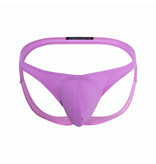 Andrew Christian Menswear Deep V-Cut Jock w/ ALMOST NAKED (Wildberry)