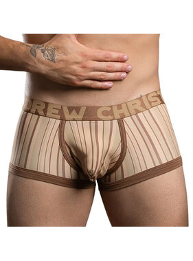 Andrew Christian Menswear Dunes Stripe Boxer w/ ALMOST NAKED
