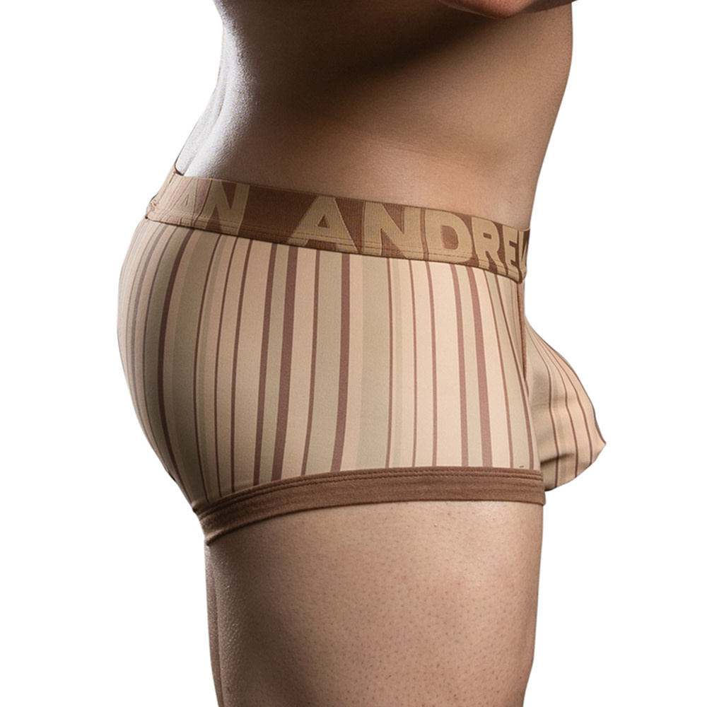 Andrew Christian Menswear Dunes Stripe Boxer w/ ALMOST NAKED