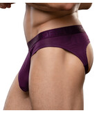 Andrew Christian Menswear TROPHY BOY Bamboo Locker Room Jock (Eggplant)
