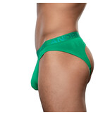 Andrew Christian Menswear TROPHY BOY Bamboo Locker Room Jock (Kelly Green)