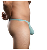 Andrew Christian Menswear ALMOST NAKED No-Show Ultra Low Rise Thong (Sage)