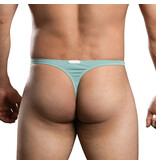 Andrew Christian Menswear ALMOST NAKED No-Show Ultra Low Rise Thong (Sage)