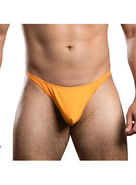 Andrew Christian Menswear ALMOST NAKED No-Show Ultra Low Rise Thong (Tangerine)