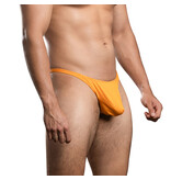 Andrew Christian Menswear ALMOST NAKED No-Show Ultra Low Rise Thong (Tangerine)