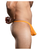 Andrew Christian Menswear ALMOST NAKED No-Show Ultra Low Rise Thong (Tangerine)