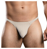 Andrew Christian Menswear ALMOST NAKED No-Show Ultra Low Rise Thong (Taupe)