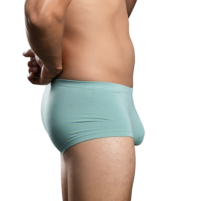 Andrew Christian Menswear ALMOST NAKED No-Show Ultra Low Rise Boxer (Sage)