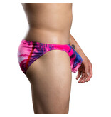 Andrew Christian Menswear Miami Cabana Boy Splash & Dash Brief w/ ALMOST NAKED (Sunset)