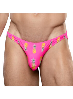 Andrew Christian Menswear Miami Cabana Boy Splash & Dash Brief w/ ALMOST NAKED (Pineapple)