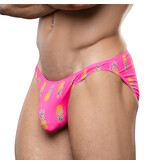 Andrew Christian Menswear Miami Cabana Boy Splash & Dash Brief w/ ALMOST NAKED (Pineapple)