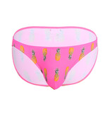 Andrew Christian Menswear Miami Cabana Boy Splash & Dash Brief w/ ALMOST NAKED (Pineapple)