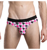 Andrew Christian Menswear Houndstooth Brief w/ ALMOST NAKED
