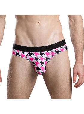 Andrew Christian Menswear Houndstooth Brief w/ ALMOST NAKED