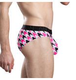 Andrew Christian Menswear Houndstooth Brief w/ ALMOST NAKED