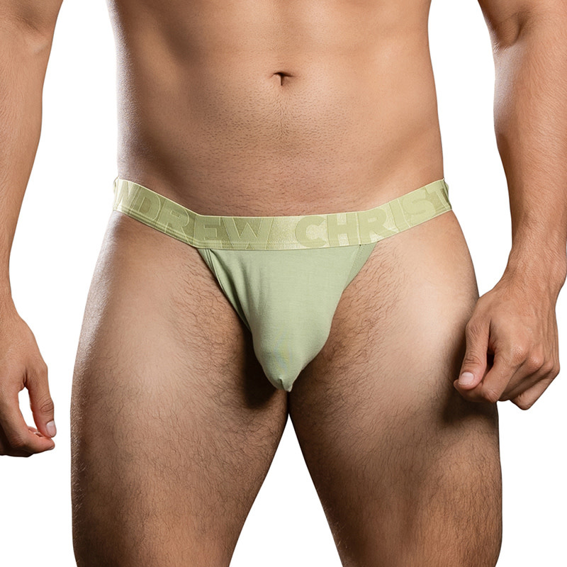 Andrew Christian Menswear ALMOST NAKED Bamboo Jock (Pistachio)