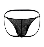 Andrew Christian Menswear SLUT Capsule Garter Mesh Jock w/ ALMOST NAKED