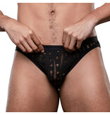 Andrew Christian Menswear SLUT Capsule Orgy Mesh Brief w/ ALMOST NAKED