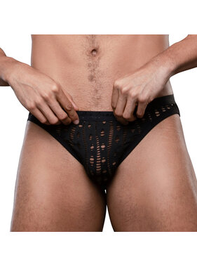 Andrew Christian Menswear SLUT Capsule Orgy Mesh Brief w/ ALMOST NAKED