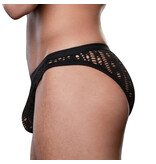 Andrew Christian Menswear SLUT Capsule Orgy Mesh Brief w/ ALMOST NAKED