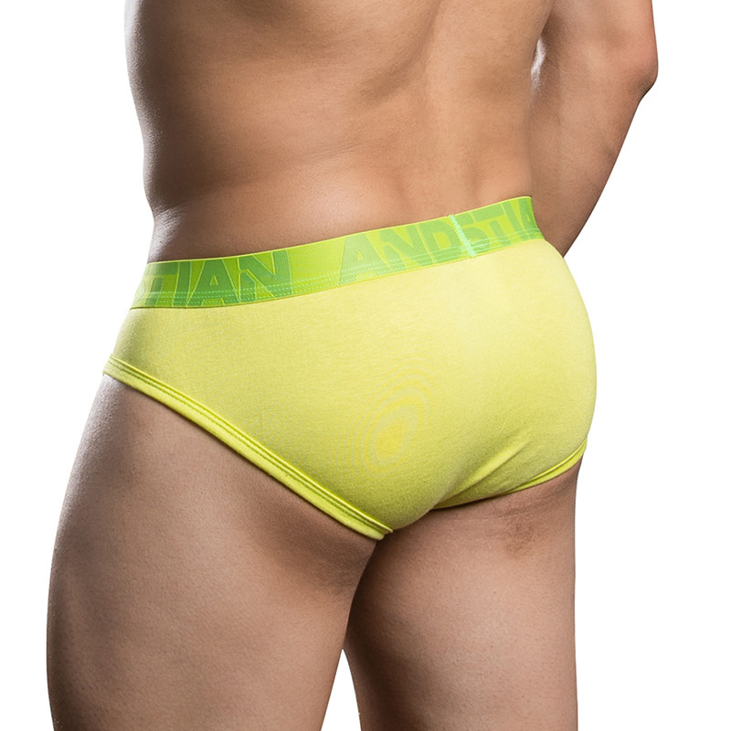 Andrew Christian Menswear Bulge C-Ring Brief (Fresh Lime)