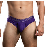 Andrew Christian Menswear Bulge C-Ring Brief (Purple)
