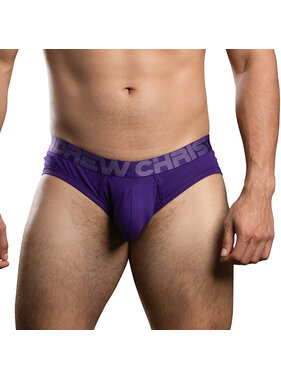 Andrew Christian Menswear Bulge C-Ring Brief (Purple)