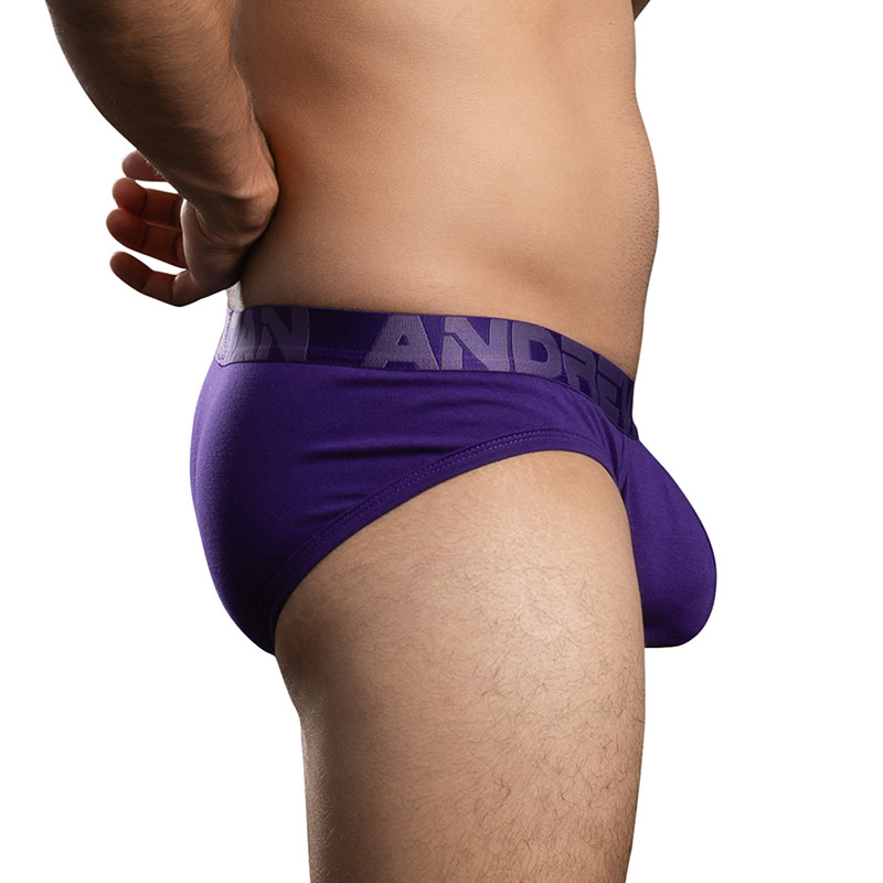 Andrew Christian Menswear Bulge C-Ring Brief (Purple)