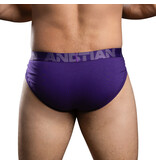 Andrew Christian Menswear Bulge C-Ring Brief (Purple)