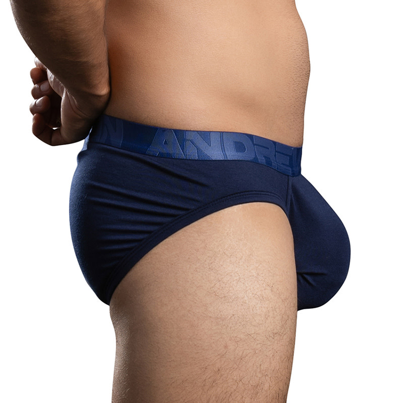 Andrew Christian Menswear Big Fat Dick Bamboo Brief (Navy)