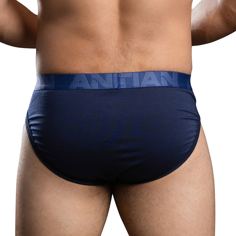 Andrew Christian Menswear Big Fat Dick Bamboo Brief (Navy)