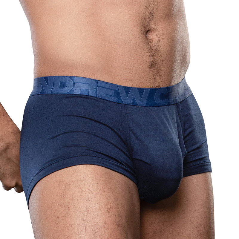Andrew Christian Menswear Big Fat Dick Bamboo Boxer (Navy)