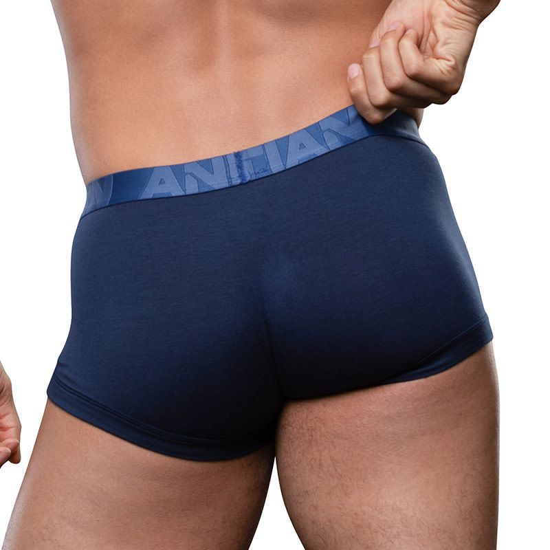 Andrew Christian Menswear Big Fat Dick Bamboo Boxer (Navy)