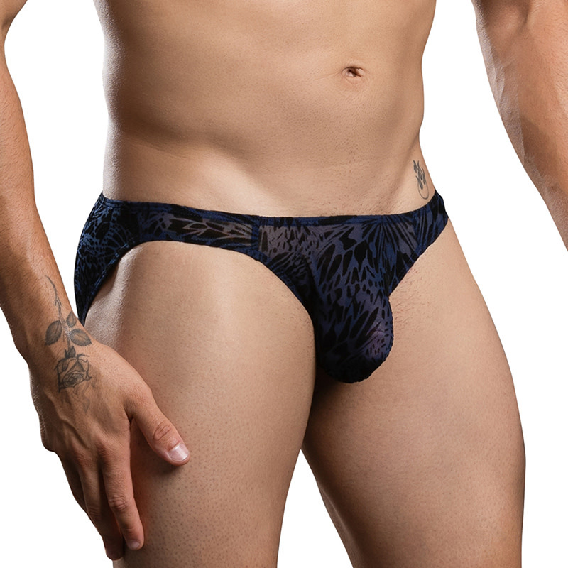 Andrew Christian Menswear Nocturnal Mesh Brief w/ ALMOST NAKED