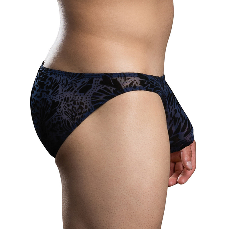 Andrew Christian Menswear Nocturnal Mesh Brief w/ ALMOST NAKED