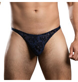 Andrew Christian Menswear Nocturnal Mesh Thong w/ ALMOST NAKED