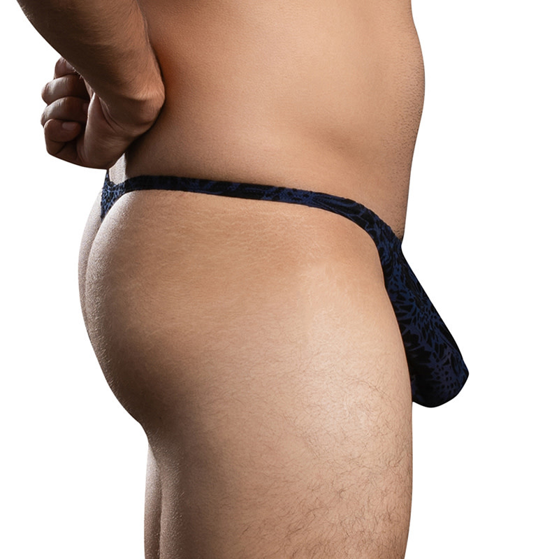 Andrew Christian Menswear Nocturnal Mesh Thong w/ ALMOST NAKED