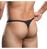 Andrew Christian Menswear Nocturnal Mesh Thong w/ ALMOST NAKED